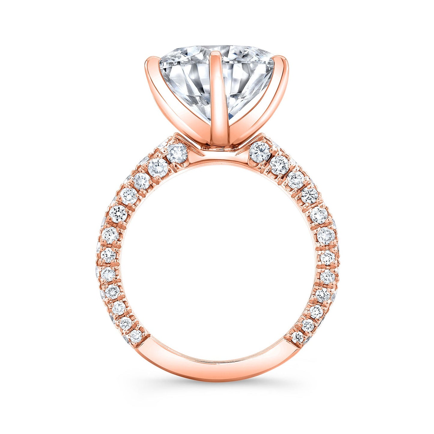 Modern Style Diamond Engagement Ring