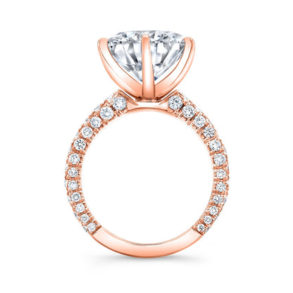 Modern Style Diamond Engagement Ring