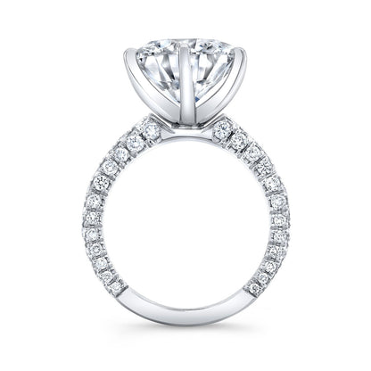 Modern Style Diamond Engagement Ring