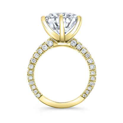 Modern Style Diamond Engagement Ring
