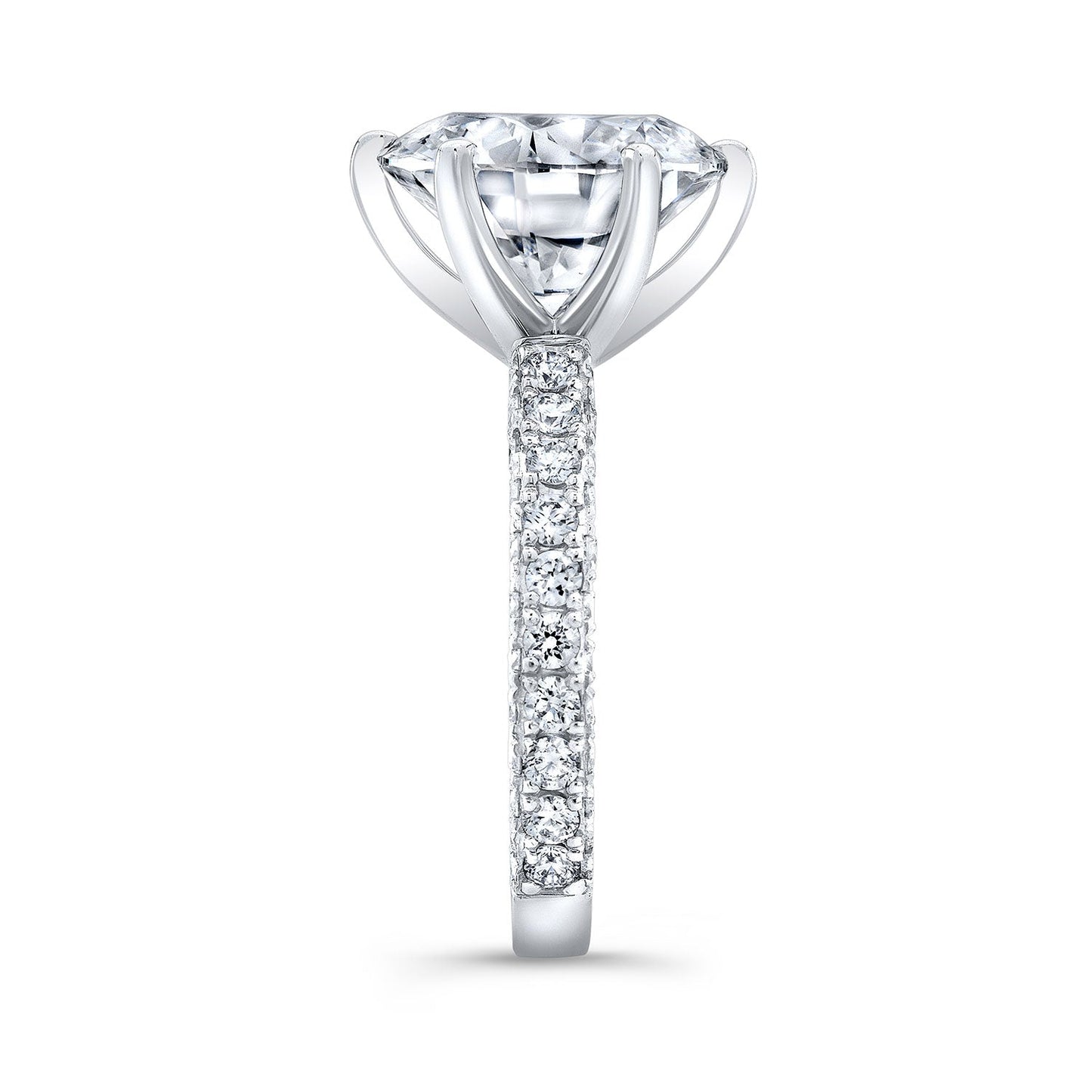 Modern Style Diamond Engagement Ring