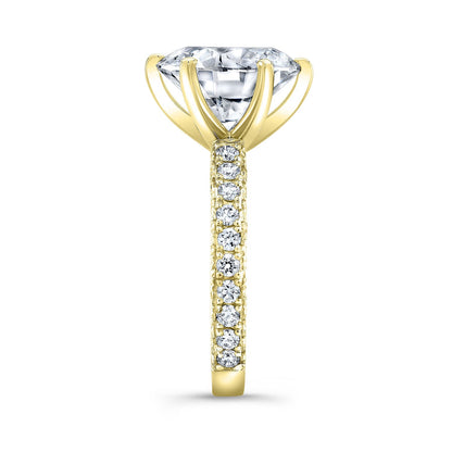 Modern Style Diamond Engagement Ring