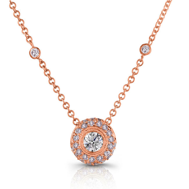 Diamond Bezel Pendant