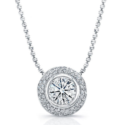 Diamond Bezel Pendant