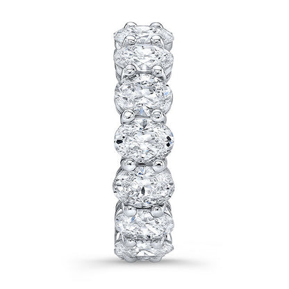 Modern Style Eternity Diamond Wedding Band