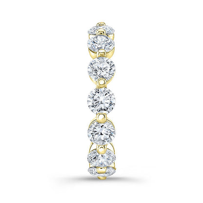 Modern Style Eternity Diamond Wedding Band