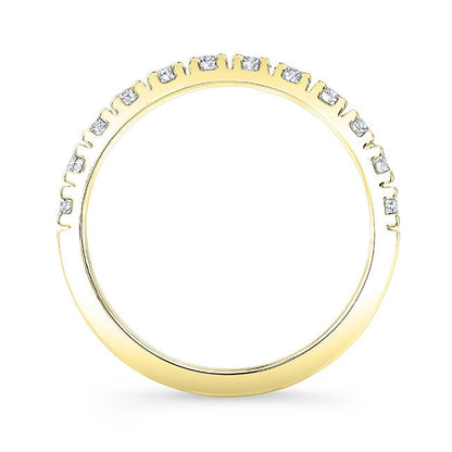 Modern Style Diamond Wedding Band