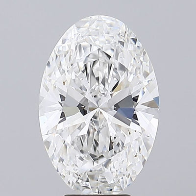 5.30 Carat Oval IGI Labgrown Diamond, With Certificate ID LG700547949