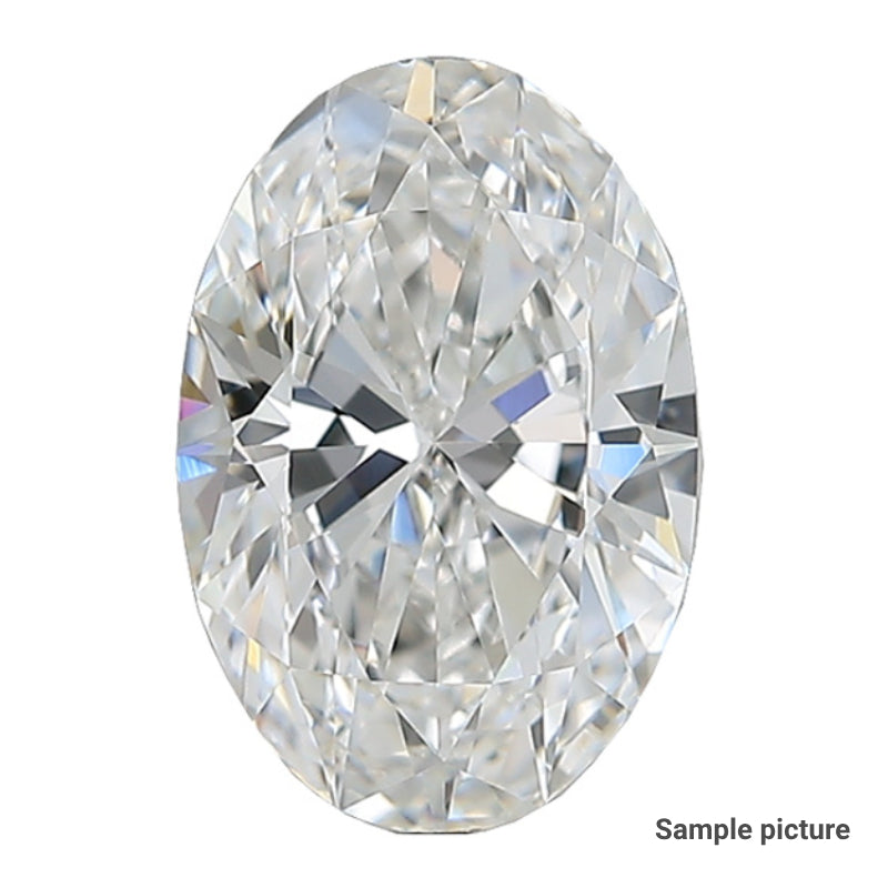 5.48 Carat Oval IGI Labgrown Diamond, With Certificate ID 696533499