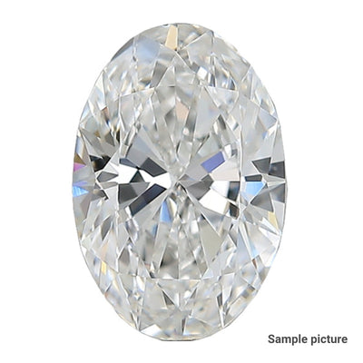 5.48 Carat Oval IGI Labgrown Diamond, With Certificate ID 696533499