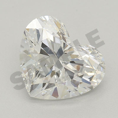 7.50 Carat Heart GIA Labgrown Diamond, With Certificate ID 15********