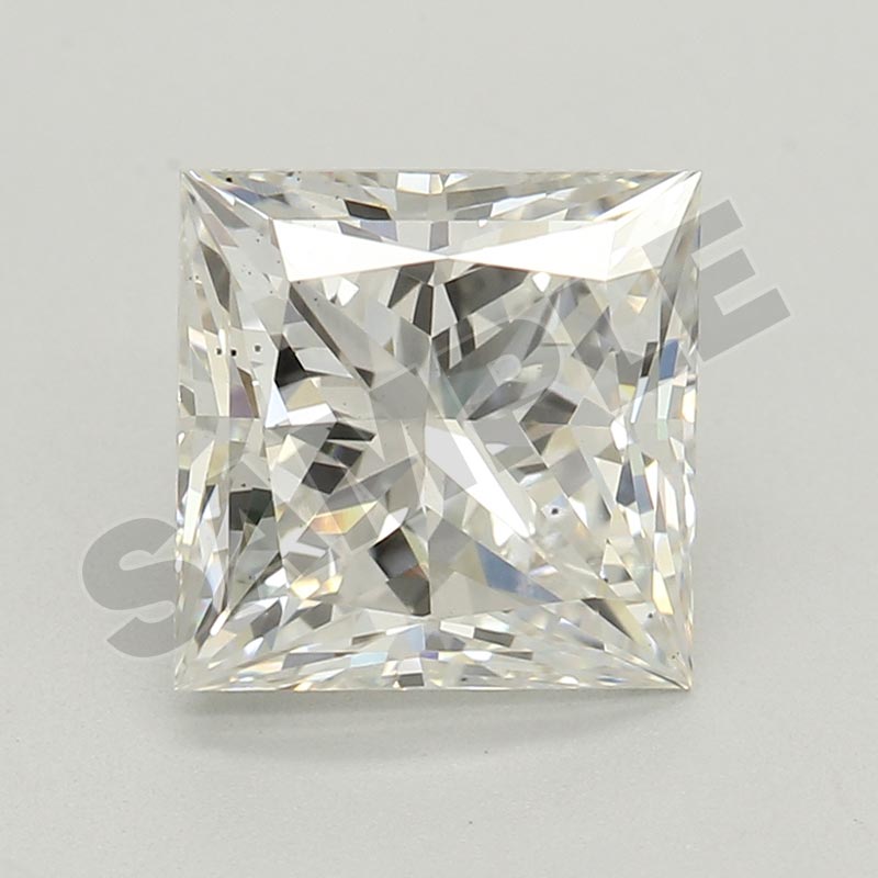 4.00 Carat Princess HRD Natural Diamond, With Certificate ID 250000206685