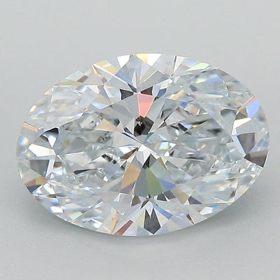 3.72 Carat Oval IGI Labgrown Diamond, With Certificate ID 665402309
