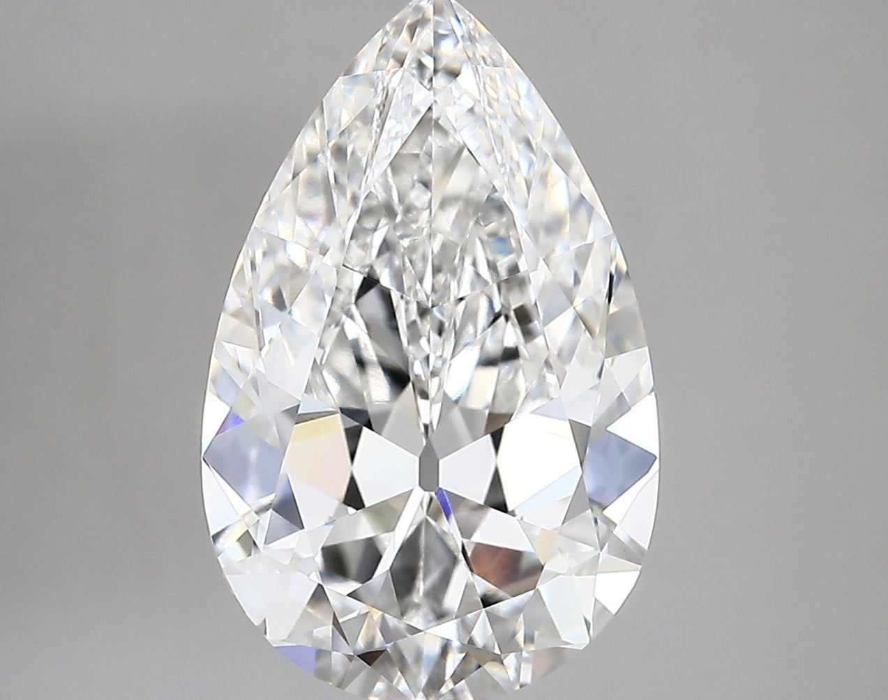 5.01 Carat Pear IGI Labgrown Diamond, With Certificate ID 687584501